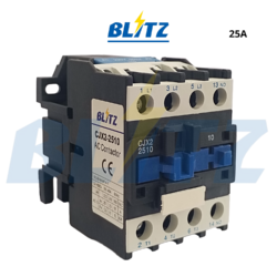 Contactor Electromagnético Blitz 3P, 25A, AC-3, Bob. 220V, 60Hz