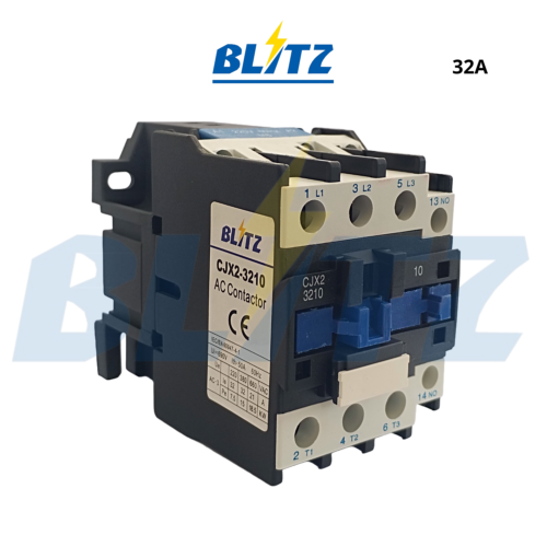 Contactor Electromagnético BLITZ 3P, 32A, AC-3, Bob. 220V, 60Hz